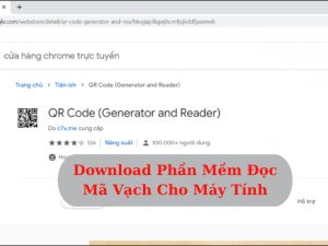 Download phần mềm đọc mã vạch cho máy tính