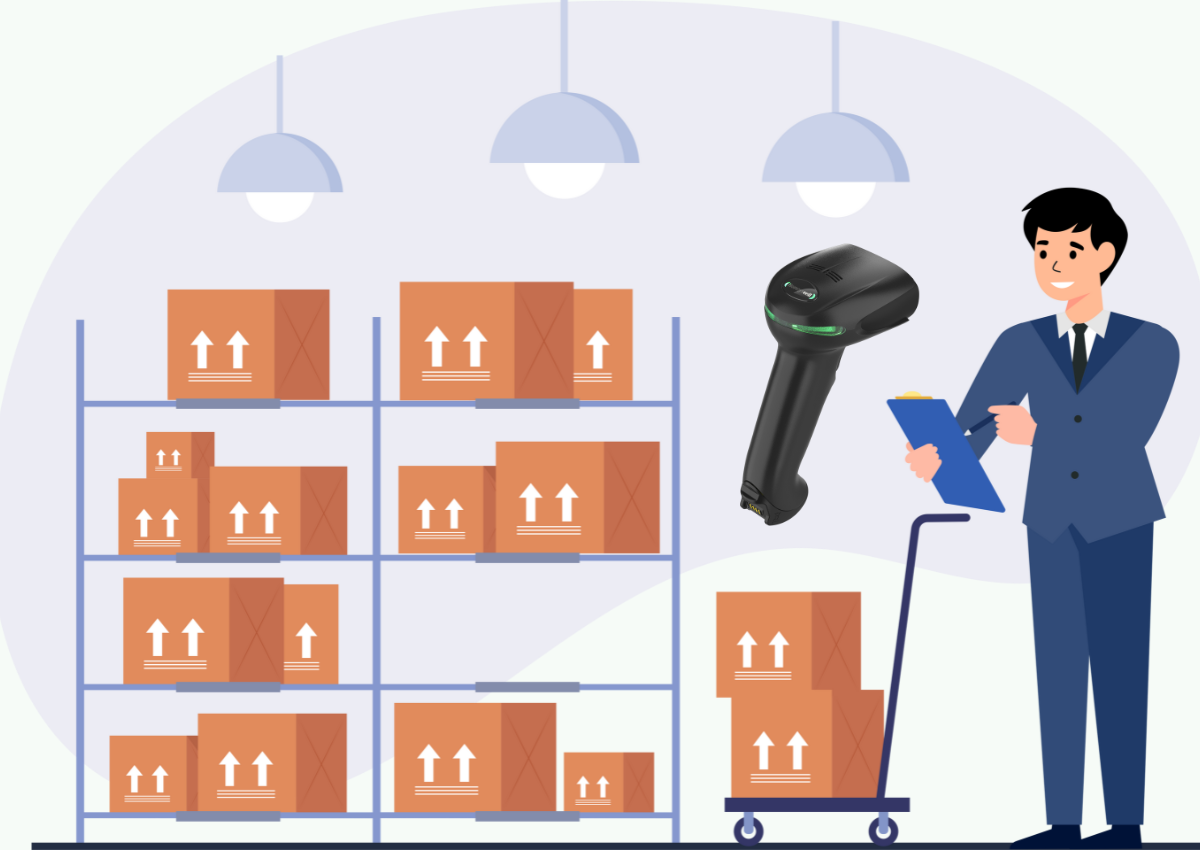 Dữ liệu quét được ghi nhận và phân tích giúp nhà quản lý đánh giá lưu lượng đơn hàng theo giờ, khu vực, hoặc nhân sự thao tác.