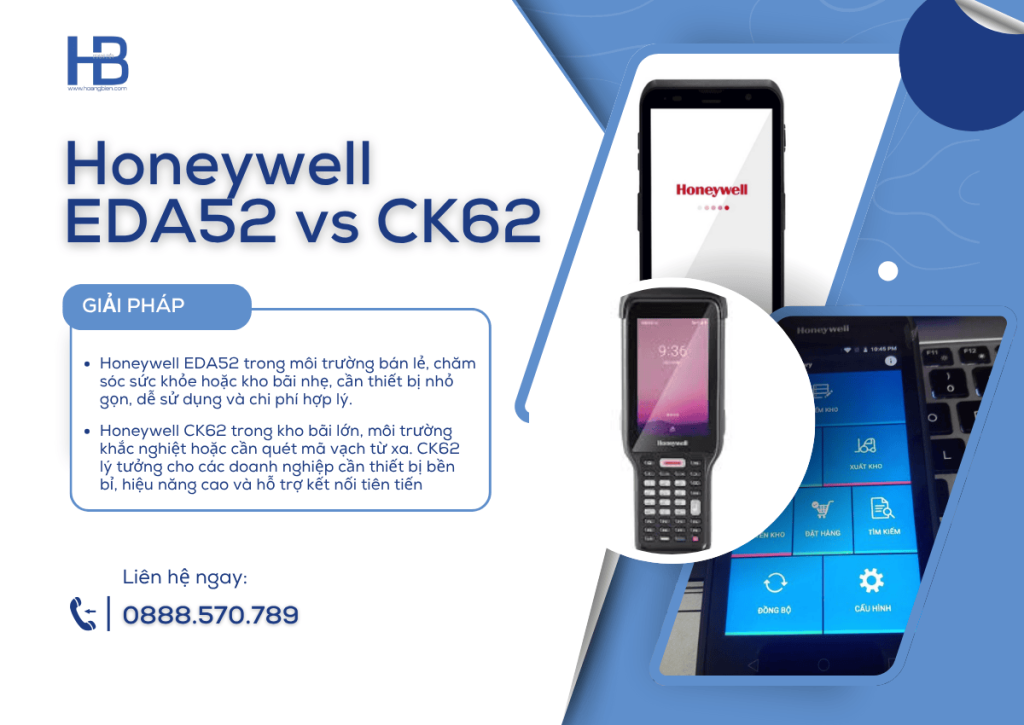 Honeywell EDA52 và CK62