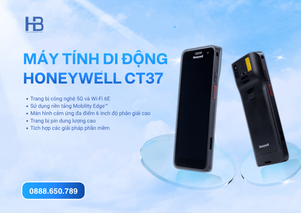 Máy tính di động Honeywell CT37 9 Ưu điểm của máy tính di động CT37