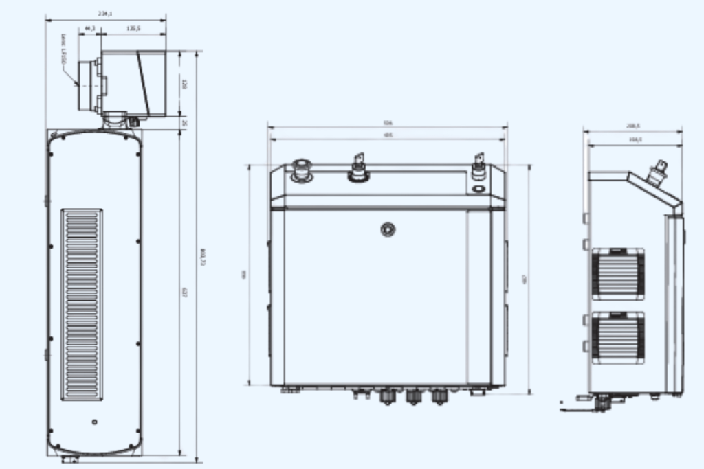 Máy in laser SmartLase UV500 Markem Imaje 5 Thông số kỹ thuật của máy in laser SmartLase® C500
