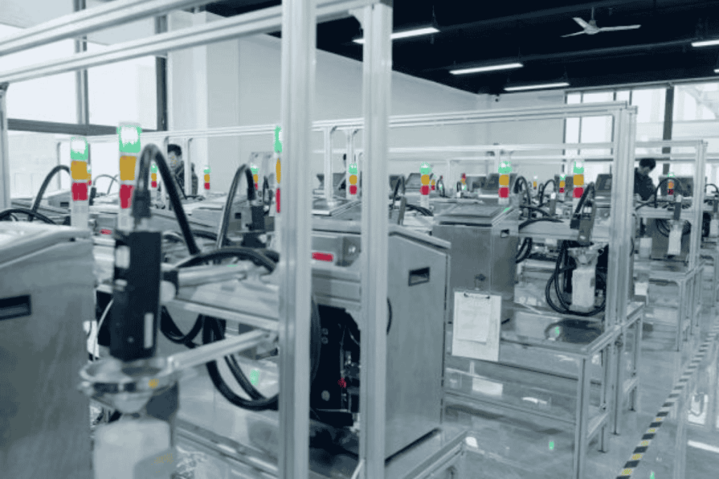 Máy in phun liên tục Markem-Imaje 9750+ trong sản xuất