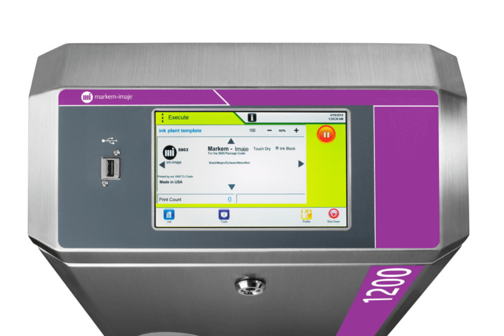 Máy in phun nhiệt Markem-Imaje 1200