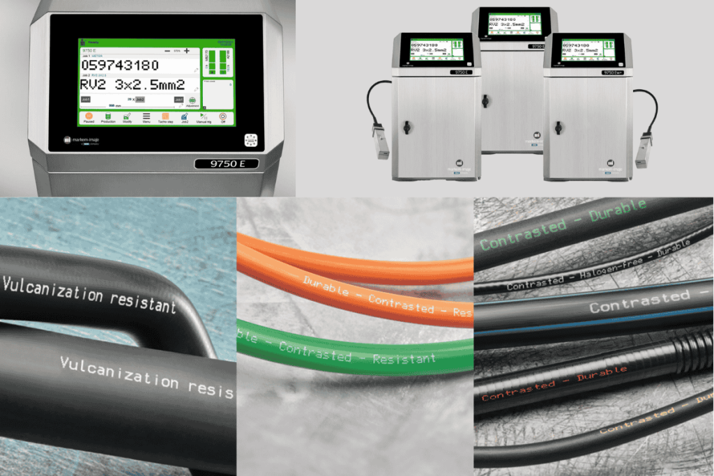 Ứng dụng của Markem-Imaje 9750 E Series