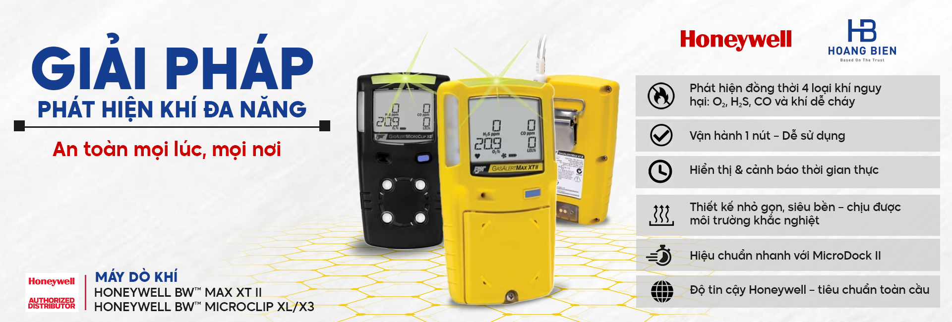 Banner honeywell may do khi bw max xt ii va bw microclip xl