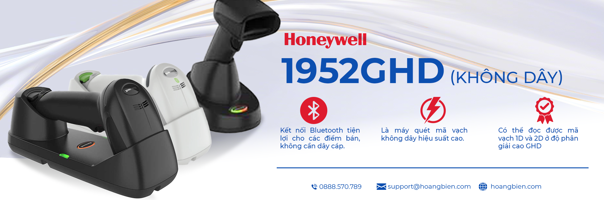 Banner honeywell may doc ma vach khong day 1952GHD