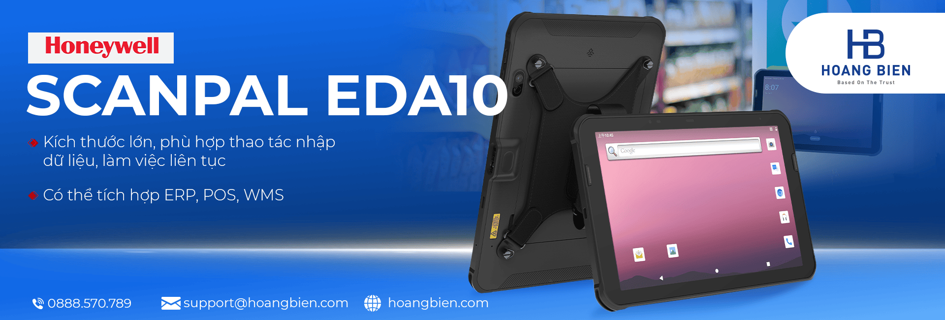 Banner honeywell may tinh di dong sanpal eda10
