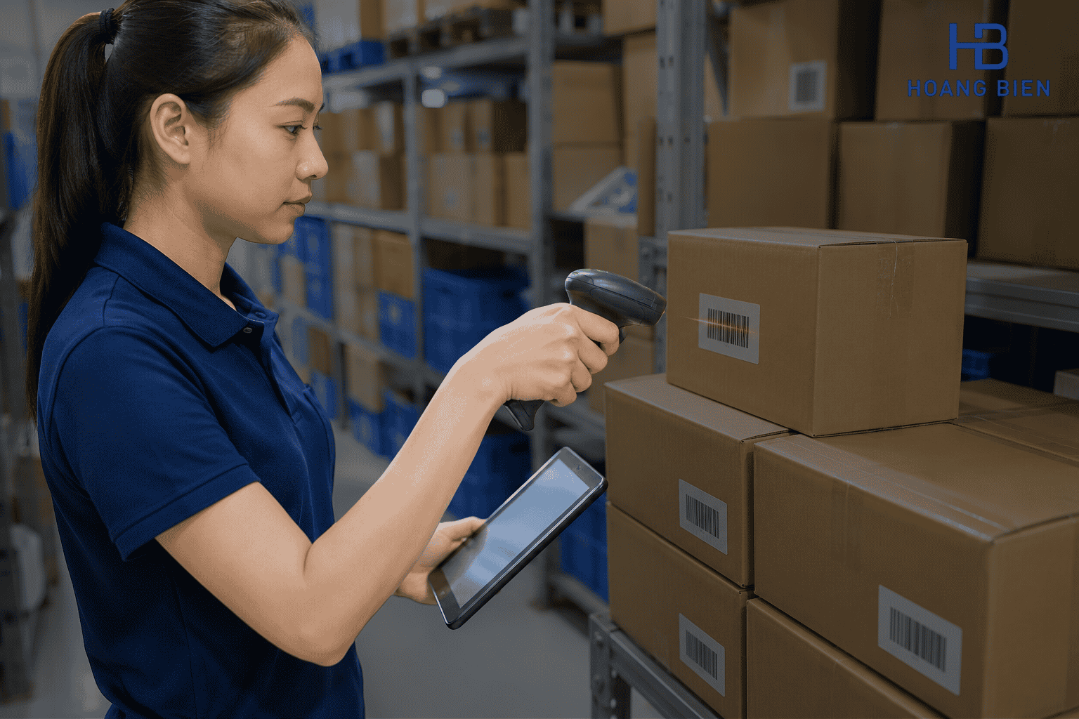Truy xuất nguồn gốc hàng hóa bằng mã vạch: