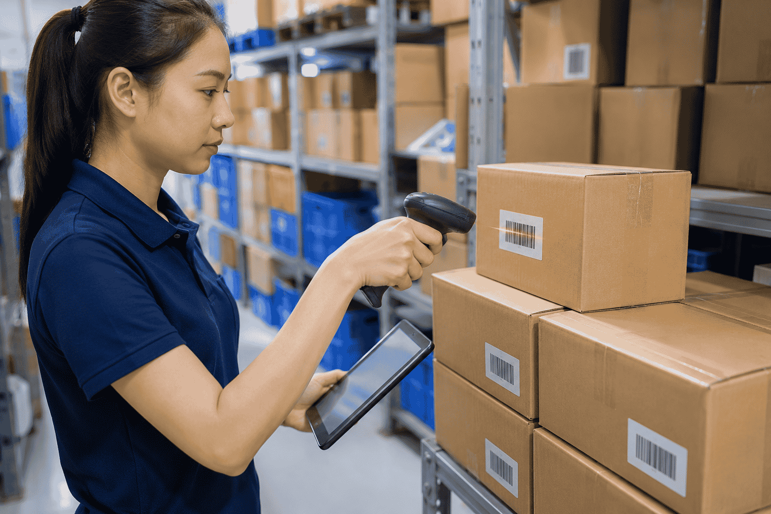 Truy xuất nguồn gốc hàng hóa bằng mã vạch: