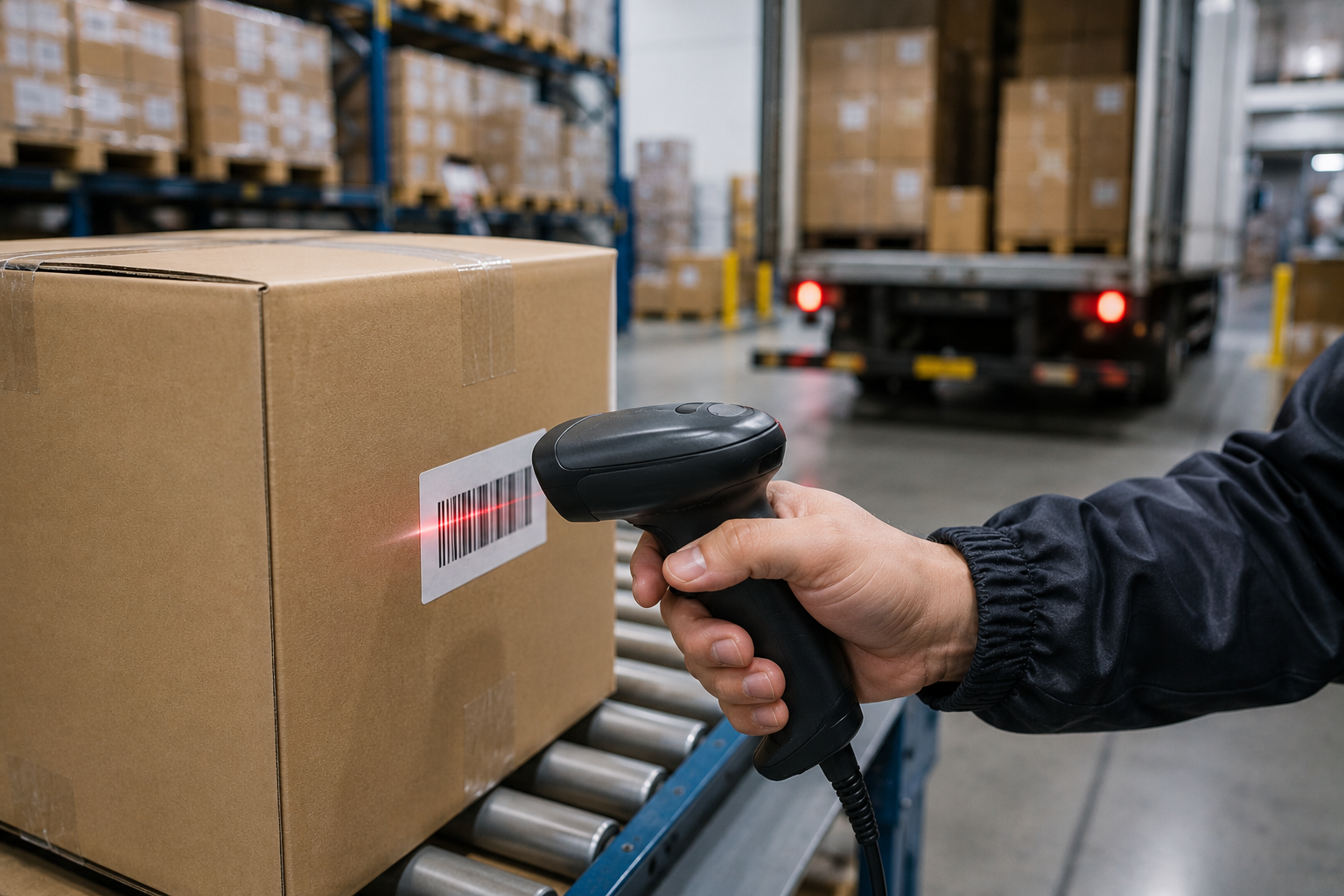Ứng dụng barcode theo dõi lô hàng hành trình giao hàng